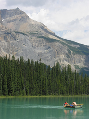 Canoeing in British Columbia, Canada